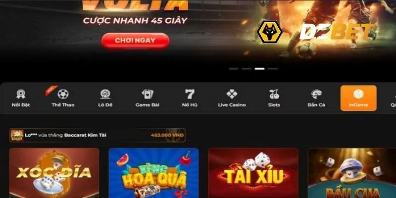 Hướng dẫn đăng ký DEBET đơn giản trên mobile  